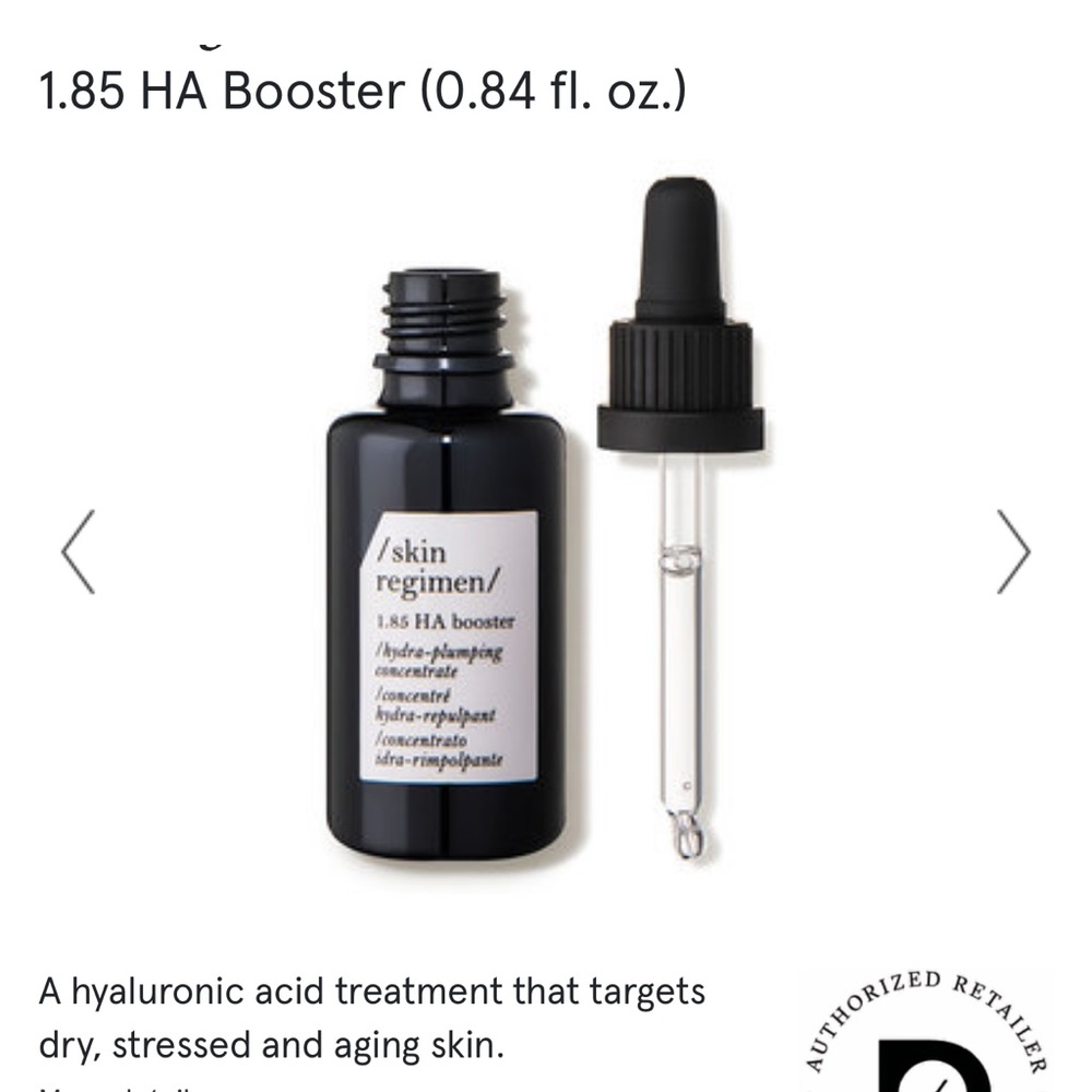 Skin regimen 1.85 HA booster